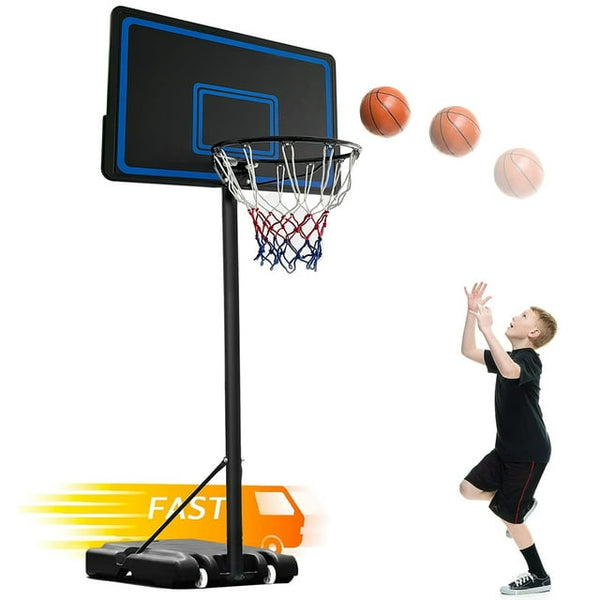 AKIUDEX 44 inch Adjustable Portable Basketball Hoop