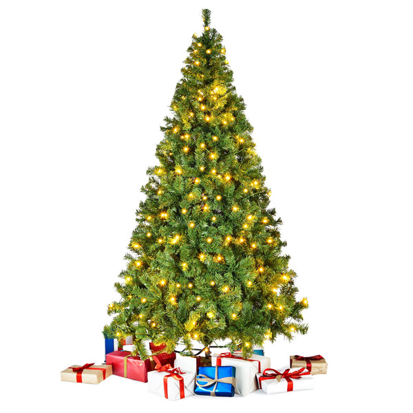 HONGGE 7.5ft Artificial PVC Christmas Tree