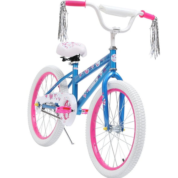 HONGGE 20 inch Girl Kids Bike for Girls Ages 5-12 Years, Blue