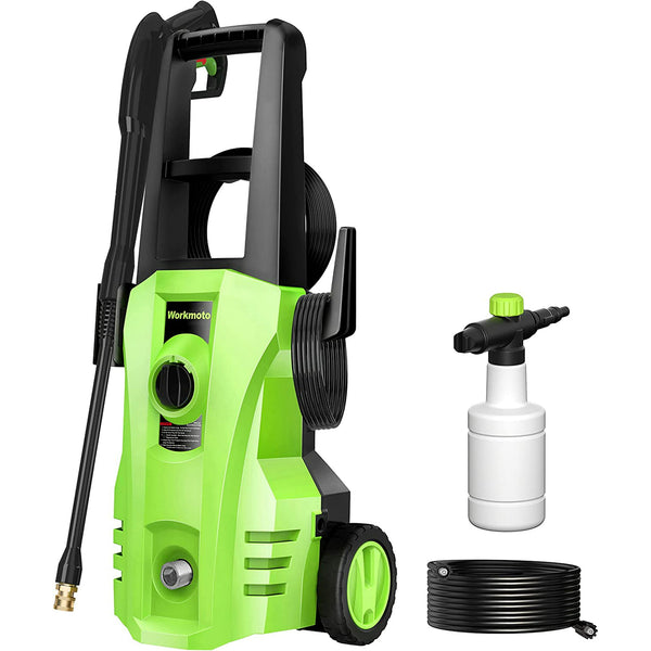 HONGGE Electric Pressure Washer, Power Washer with Foam Cannon