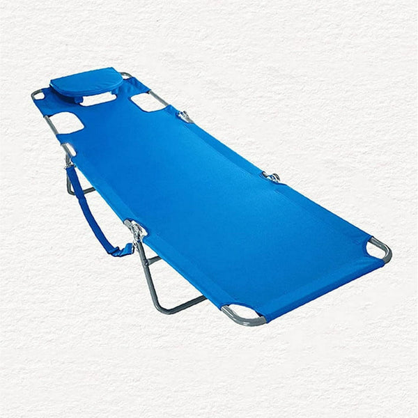 HONGGE Folding Chaise Lounge, Blue