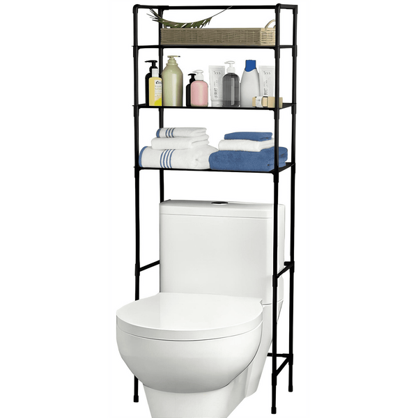 HONGGE Over the Toilet Storage Shelf 3-Shelf Bathroom Organizer