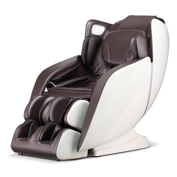 Provox 27-Comfort Full Body Massage Chair with SL Track Airbags Heating-Brown