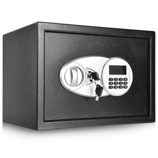 2-Layer Safe Deposit Box with Digital Keypad