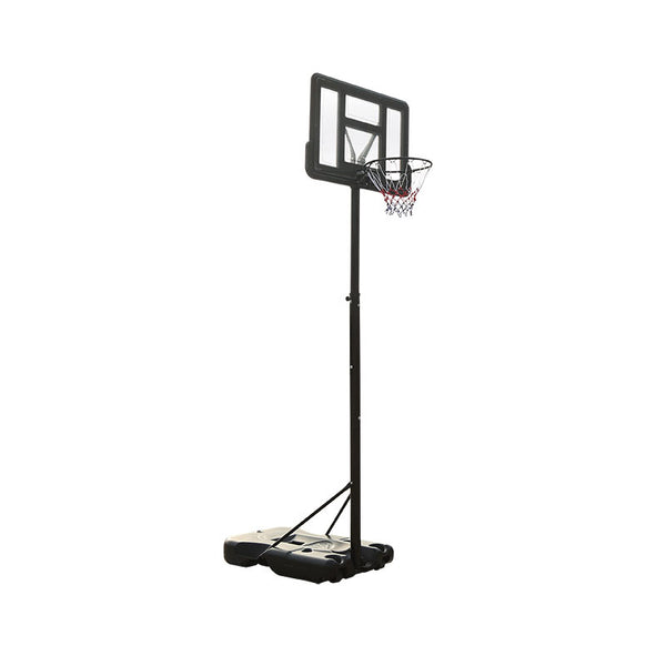 HONGGE Basketball Hoop Kids Portable Height-Adjustable(5.5ft-6.8ft) with Wheels