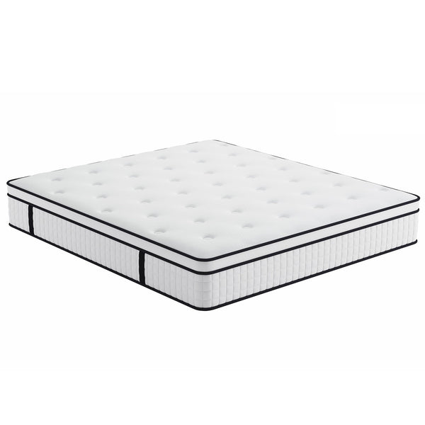 HONGGE 12in Hybrid of Comfort Foam and Pocket Spring Mattress, Queen