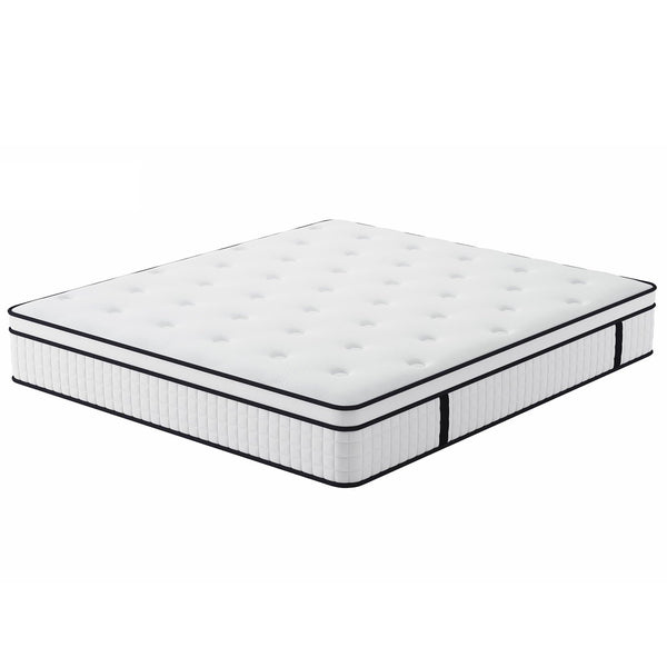 HONGGE 10in Hybrid of Comfort Foam and Pocket Spring Mattress, Queen