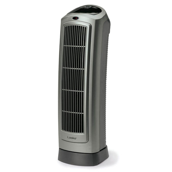 HONGGE 1500W Portable Oscillating Ceramic Space Heater Tower with Digital Display